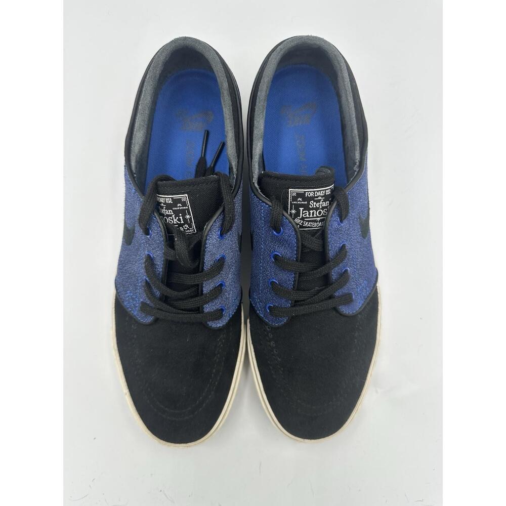 Nike‎ Zoom Stefan Janoski SB Black/Game Royal - Sz 10M - Pre-Owned - 333824-029